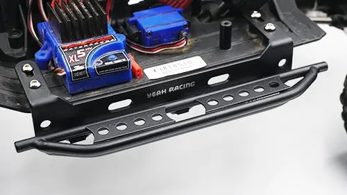 Yeah Racing Metal Rock Rails For Traxxas Trx-4 Black 1