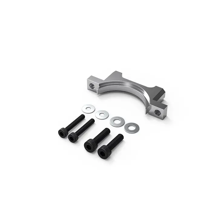 Gr01 Aluminum Clamp 40Mm Fan Mount (Silver): Gom 1