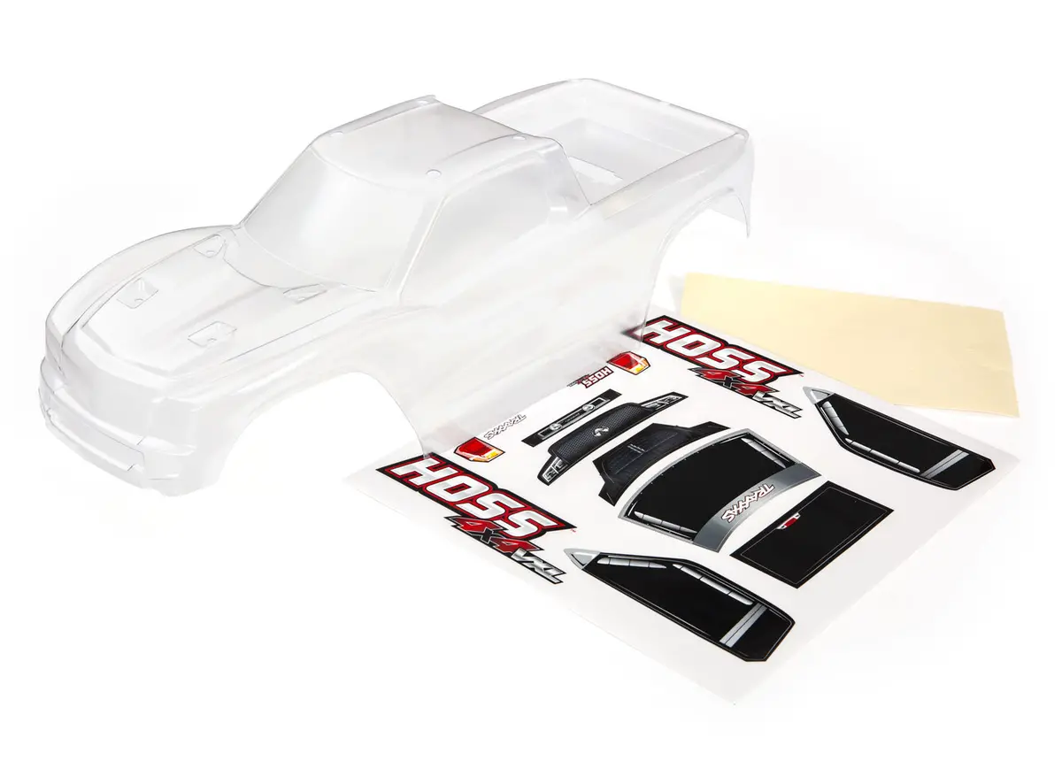 Traxxas 9011 Clear Lexan Body For Hoss 1
