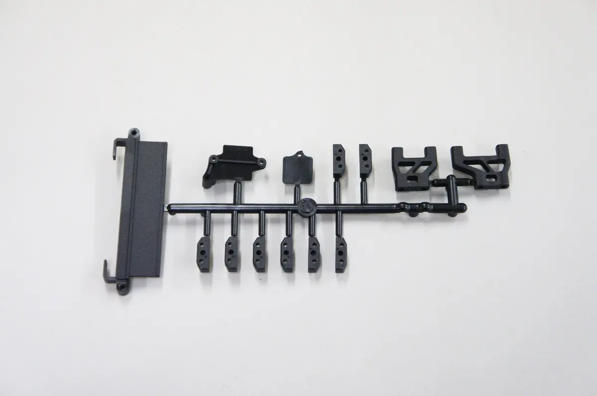 Mugen E2303a Radio Tray Mount/Battery Holder Set 1