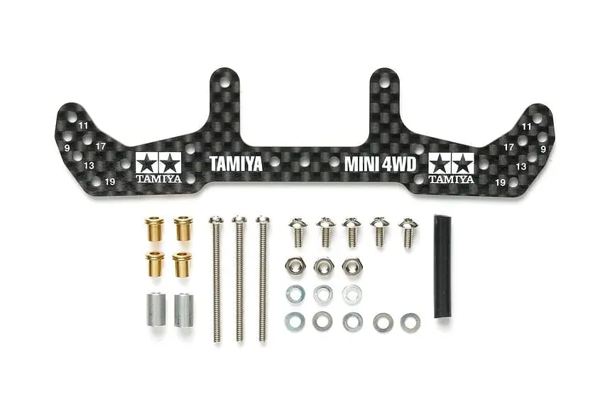 Tamiya 95478 Jr Hg Carbon Wide Rear Plate 1