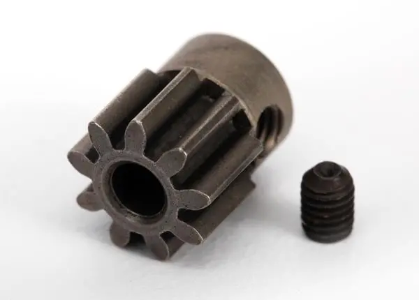 Traxxas 6745 Gear, 9-T Pinion (32-P) (Steel)/ Set Screw 0.015 1