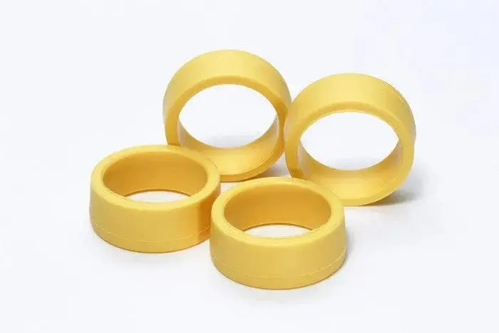 95205 Jr Lp Offset Tread Tires - Hard/Yellow 1