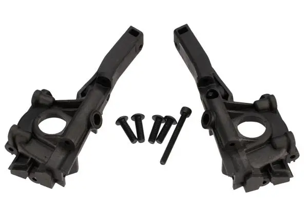 Traxxas 7030X - Bulkhead, Front (Left & Right Halves)/ 3X10mm Bcs (4) 1