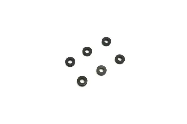 Kyosho 97059-02Bk Aluminum Collar (3X7x2mm/Black/6Pcs) 1