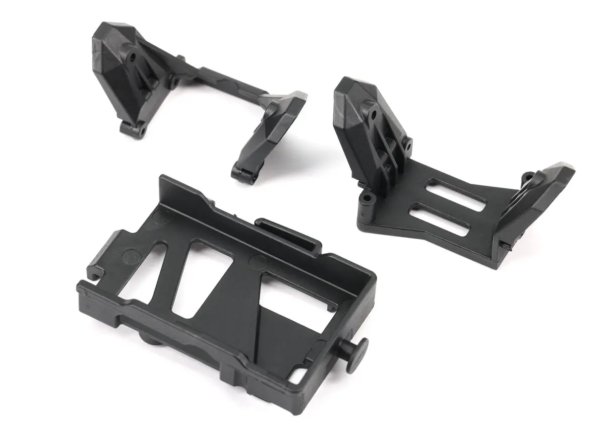 Traxxas Trx4m 9726 Shock Mounts (Front & Rear)/ Battery Tray 1