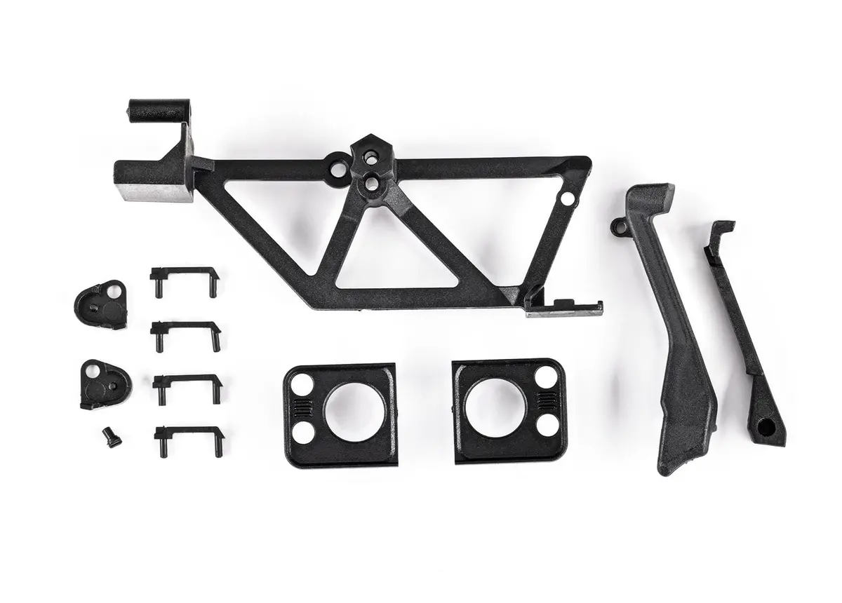 Traxxas Trx4m 9731 Door Handles. Light Mounts, Snorkel, Front Bumper 1