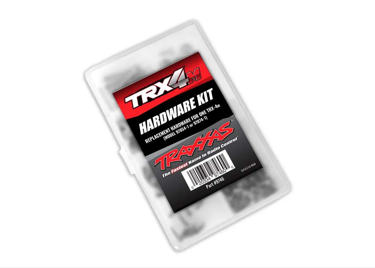 Traxxas Trx4m 9746 Hardware Kit, Complete For 1/18 Scale Trx4m Bronco & Land Rover 1