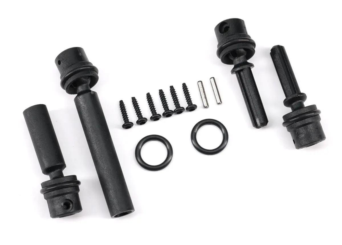 Traxxas Trx4m 9755 Driveshafts, Center, Assembled (Front & Rear) 1