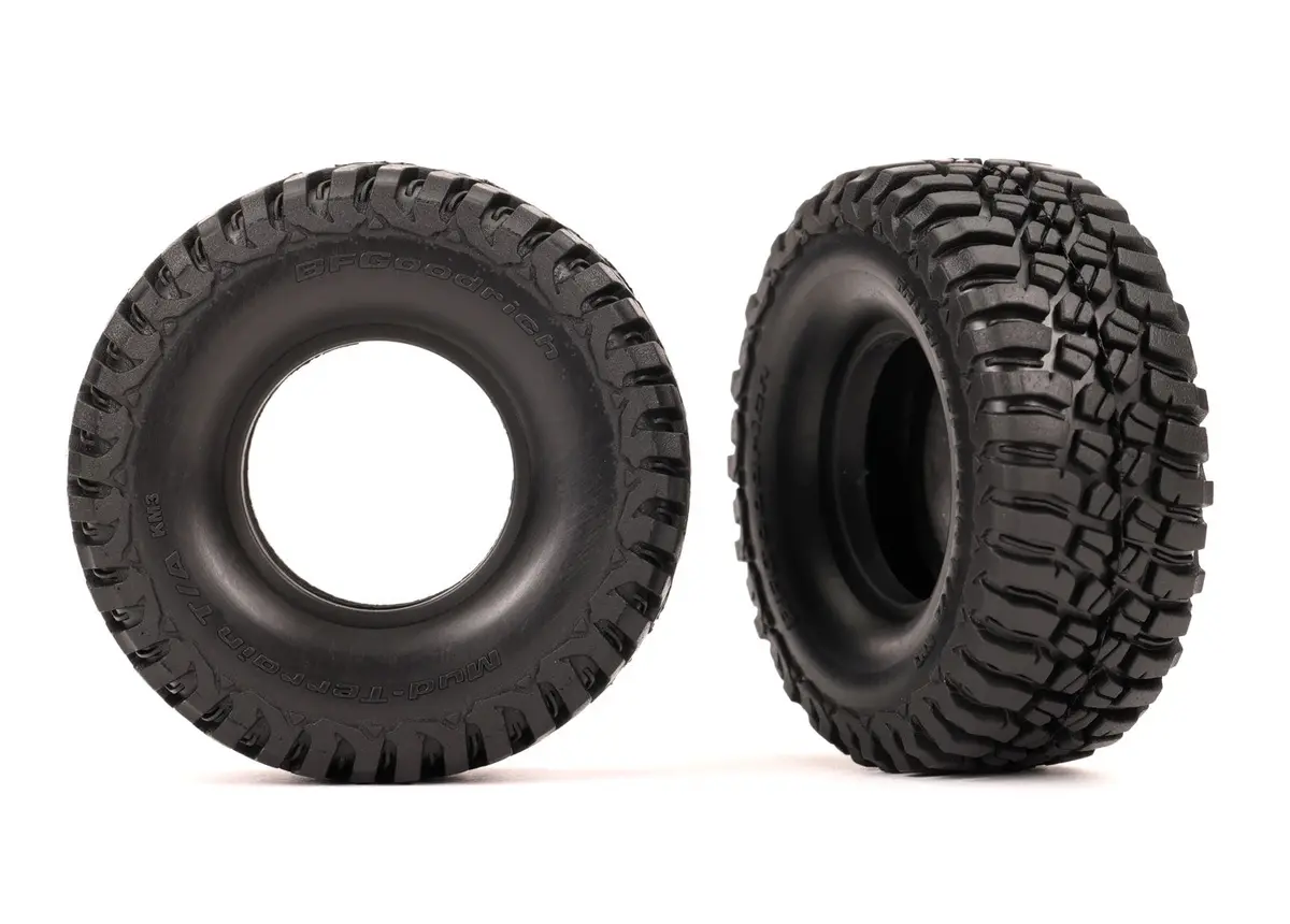 Traxxas Trx4m 9771 Tires, Bfgoodrich® Mud-Terrain™ T/A® Km3 2.2X1.0" (2) 1