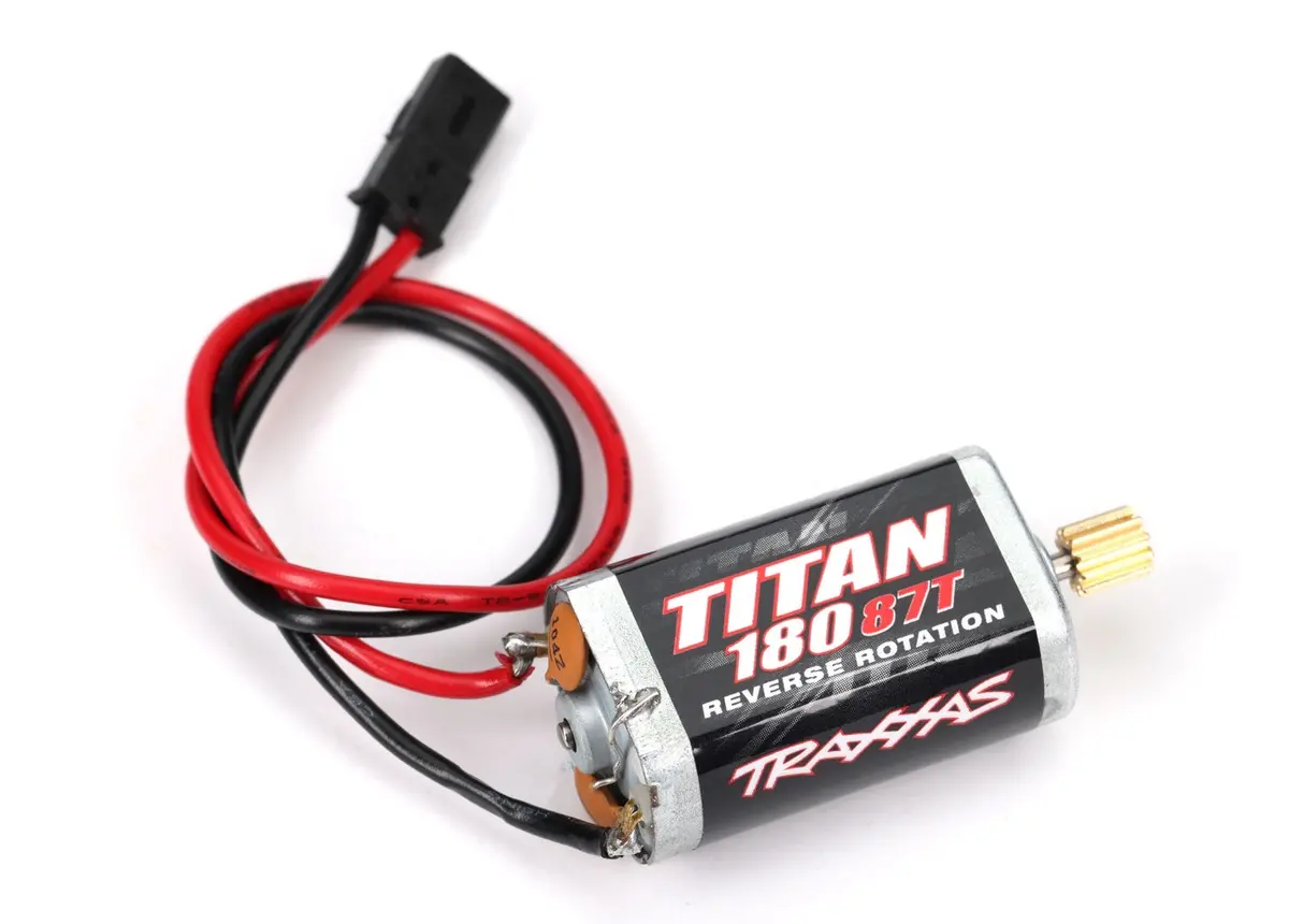 Traxxas Trx4m 9775 Motor, Titan® 87T (87-Turn, 180 Size)/ Pinion Gear, 11-Tooth (Metal) 1