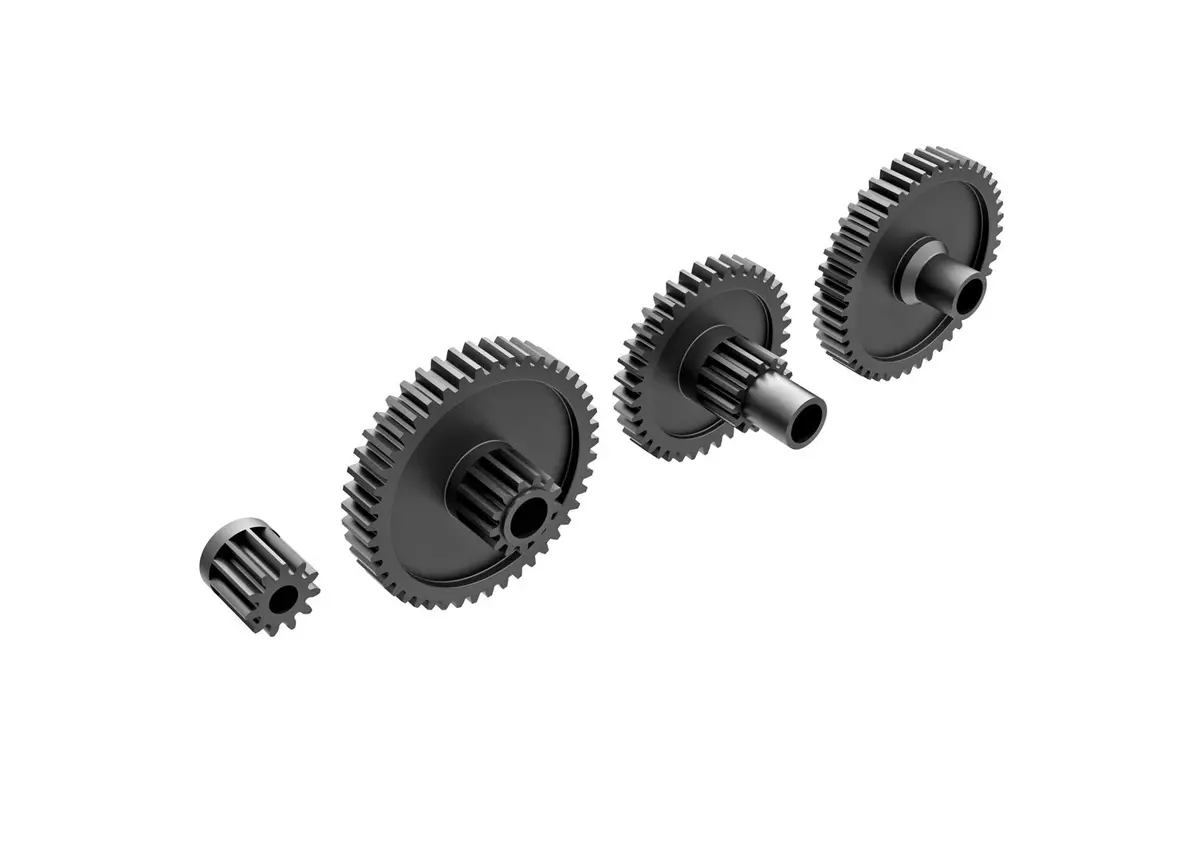 Traxxas Trx4m 9776R Gear Set, Transmission, Low Range (Crawl) (40.3:1 Reduction Ratio)/ Pinion Gear, 11-Tooth 1