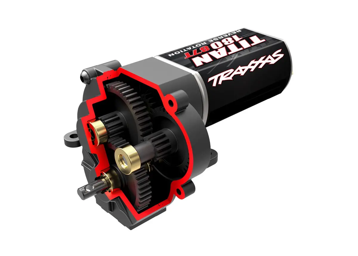 Traxxas Trx4m 9791R Transmission, Complete (Low Range (Crawl) Gearing) 1