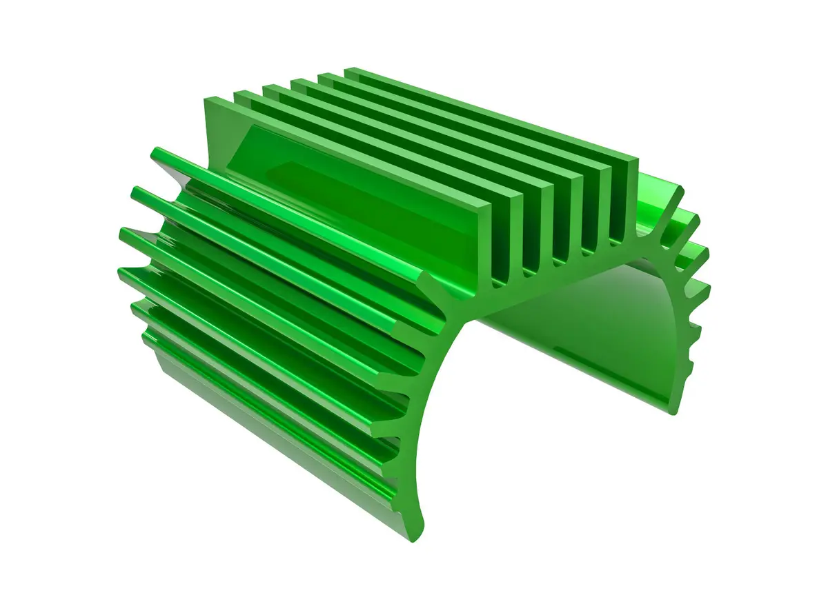 Traxxas Trx4m 9793-Grn Heat Sink, Titan® 87T Motor (6061-T6 Aluminum, Green-Anodized) 1