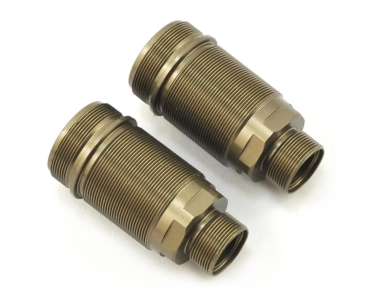 Tekno Tkr6710 Shock Body (Front, Aluminum, Hard Ano, Eb410, 2Pcs) 1