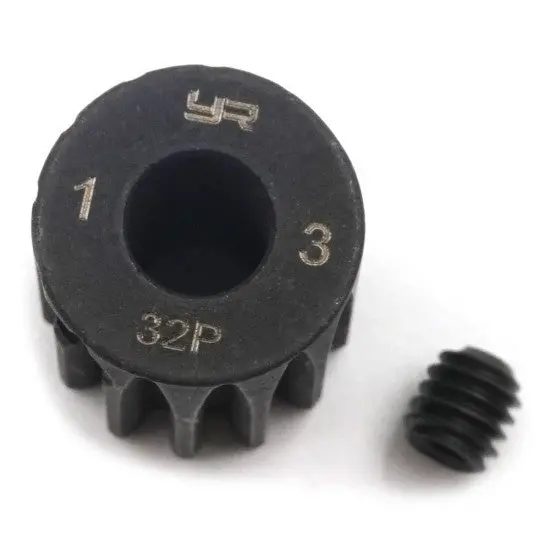 Yeah Racing Mg-32001 Hd Steel 5Mm Bore Motor Gear/Pinions 32 Pitch 13 Teeth 1