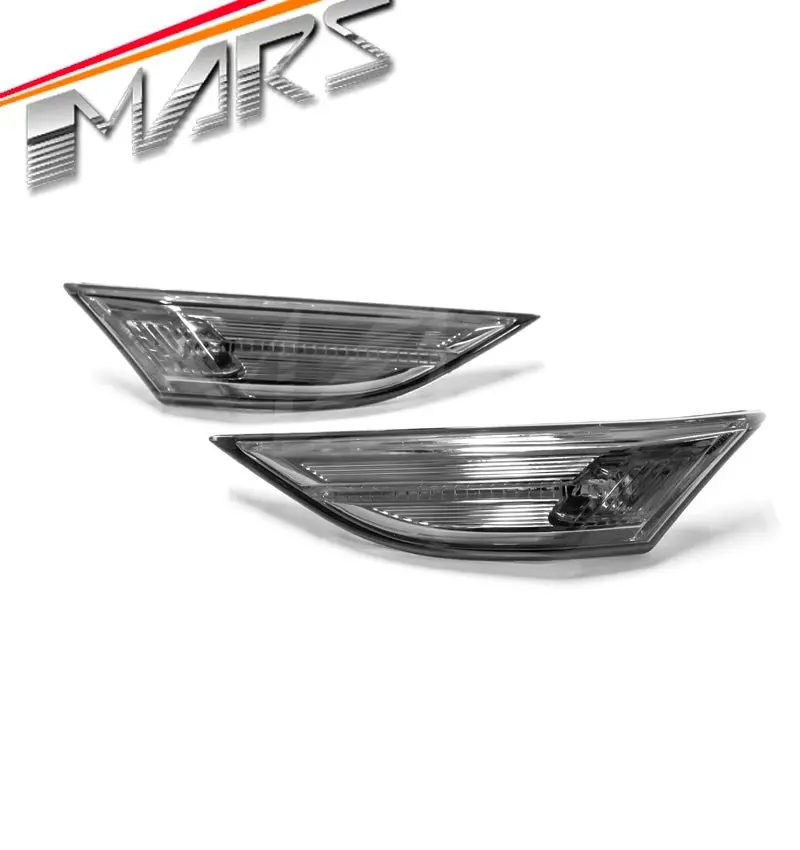 Full Smoked Side Indicator Turn Signal Marker Lights For Porsche 911 991 Carrera , 12-15 Pre Update 1