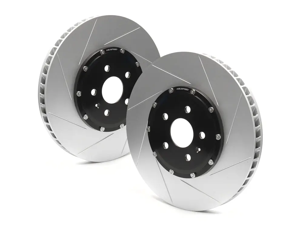 2-Piece Floating Brake Rotors | Front Kit 357Mm Slotted • Mqbe Golf R Mk8, S3 8Y 1