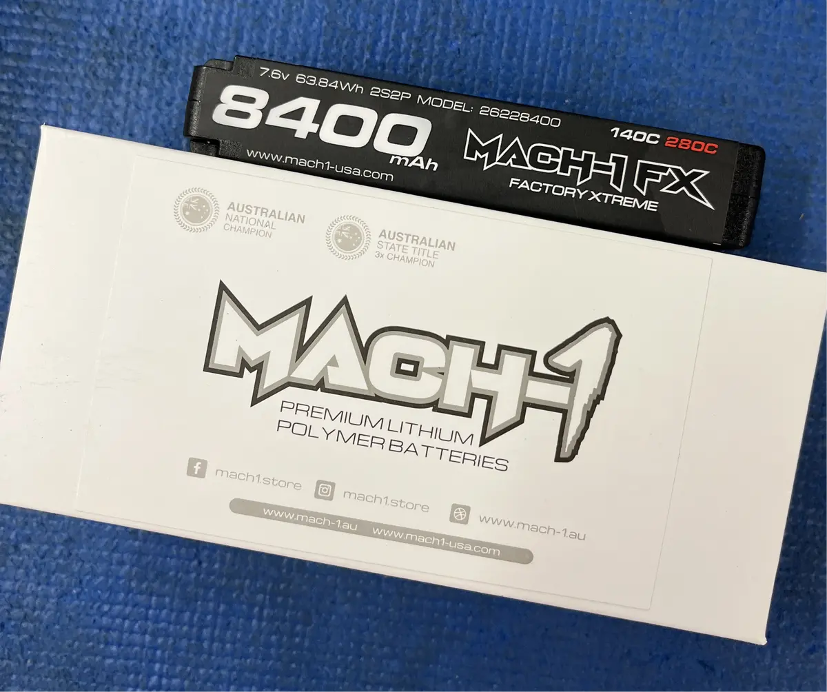 Mach-1 Fx // 8400Mah 7.6V Lihv Titanium Series 2