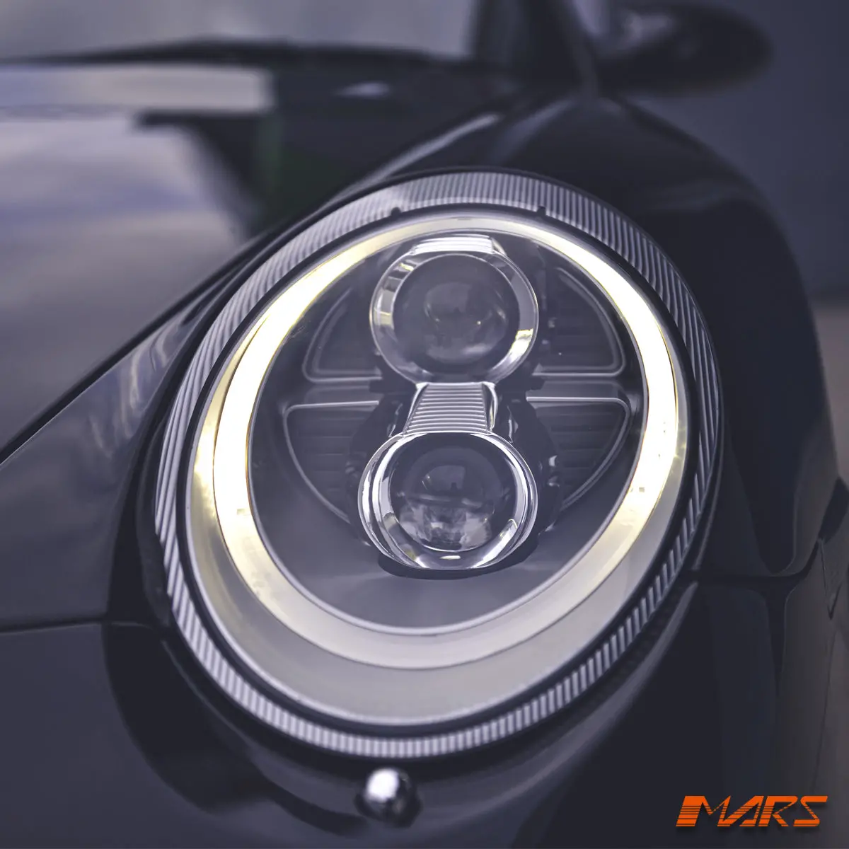 Drl Led Dual Projector Head Lights For Porsche 911 997 Pre Update 05-08 (Compatible With Hid/Xenon Model) 1