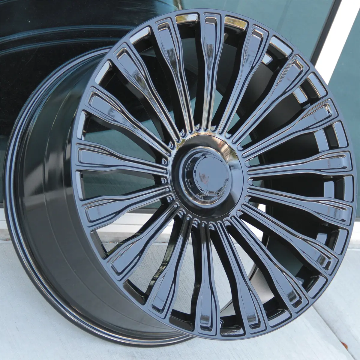 Mercedes Benz Wheels 9994 20X8.5/20X9.5 5X112 Gloss Black Fit E Cl Clk Slk S Sl Class 300 350 450 550 1