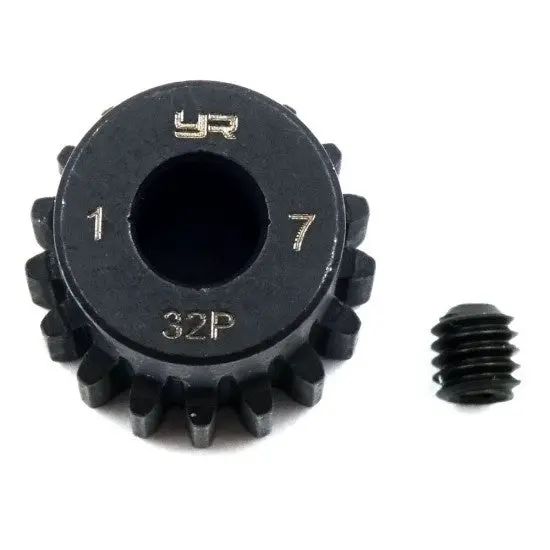 Yeah Racing Mg-32005 Hd Steel 5Mm Bore Motor Gear/Pinions 32 Pitch 17 Tooth 1