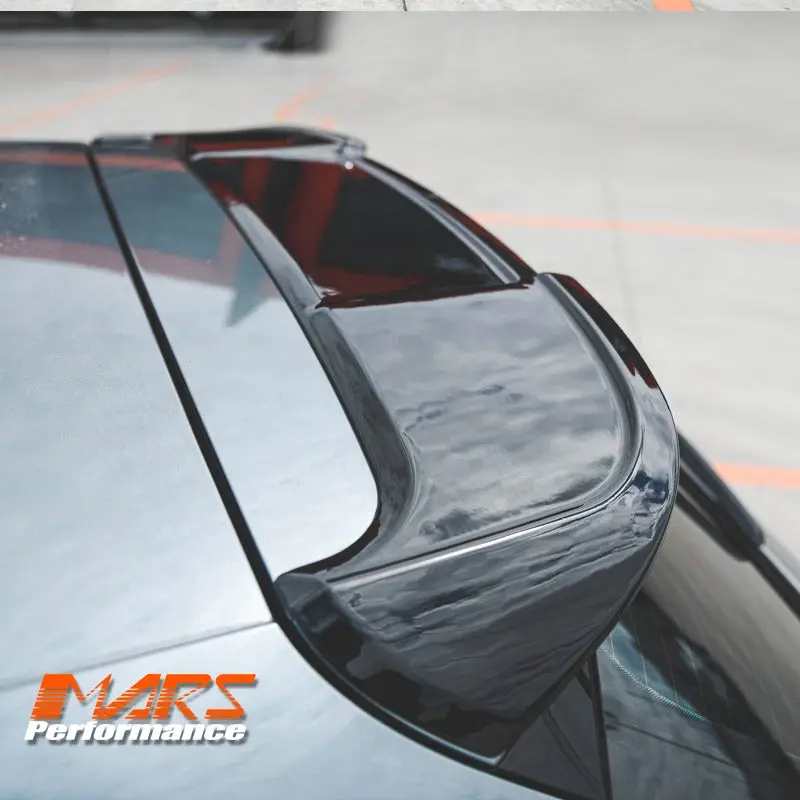 Rs3 Style Abs Unpainted Rear Roof Spoiler Wing Bodykit For Audi A3 S3 8V Hatchback 2013-2020 1