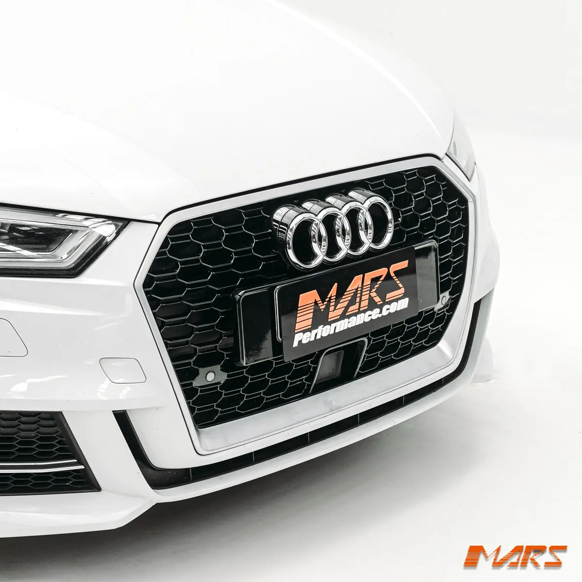 Silver Black Honeycomb Rs3 Style Front Bumper Bar Grille Grill Bodykit For Audi A3 S3 8V 2017-2019 Facelift 1