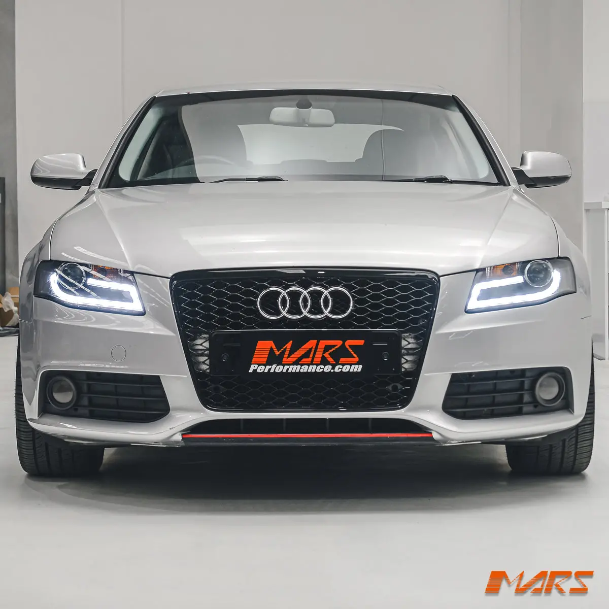 (Replace Stock Hid Xenon Model) Real Drl Dual Beam Projector Head Lights For Audi A4 S4 B8 2009-2012 2