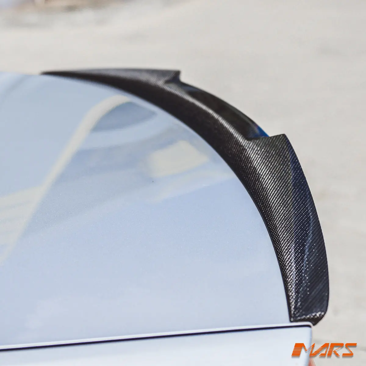 Flokraft Carbon Fibre Rear Trunk Lip Spoiler Wing Bodykit For Audi A4 B8 4 Doors Sedan 2012-2015 1