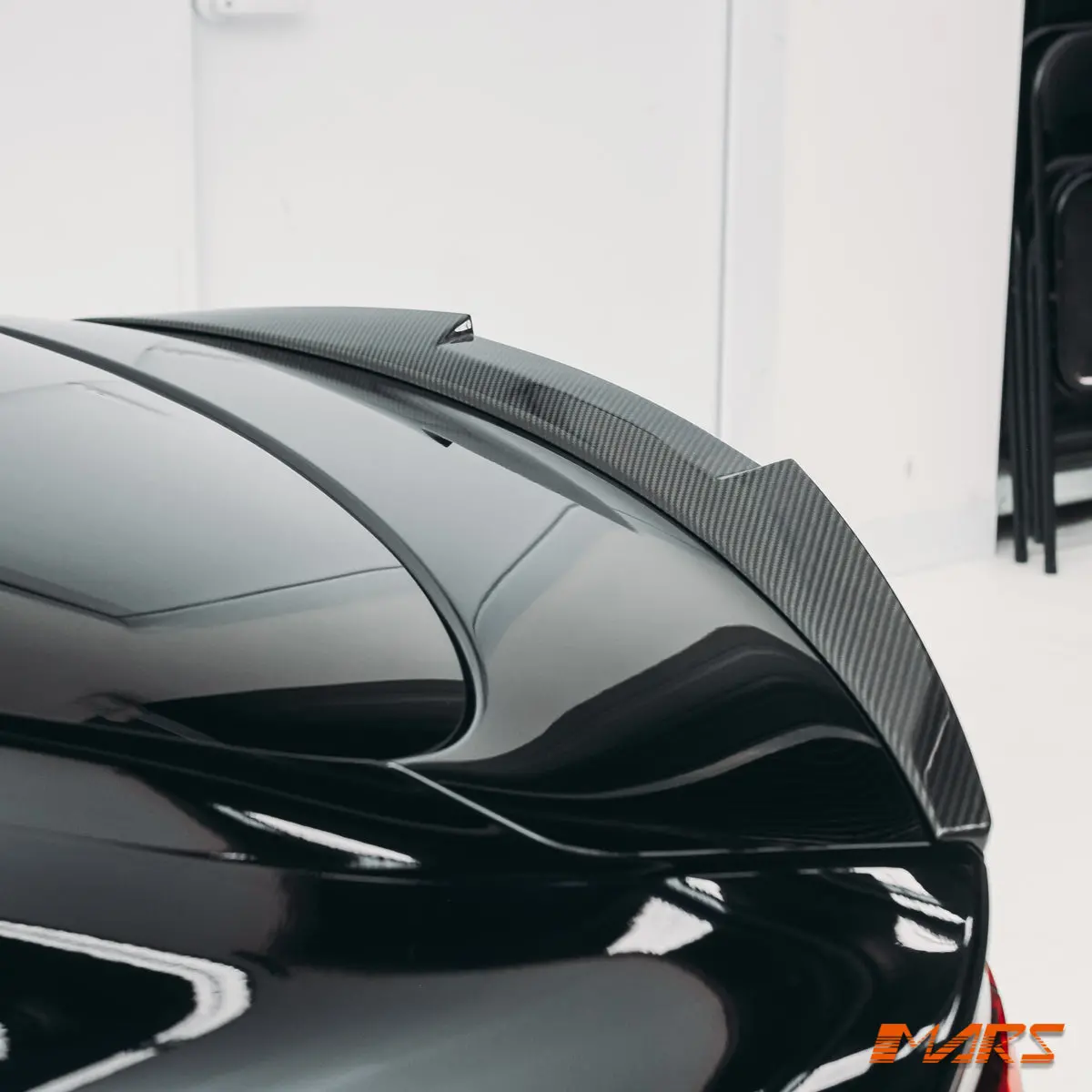 Flokraft Carbon Fibre Rear Trunk Lip Spoiler Wing Bodykit For Audi A5 S5 F5 2016-2024 Sedan 1