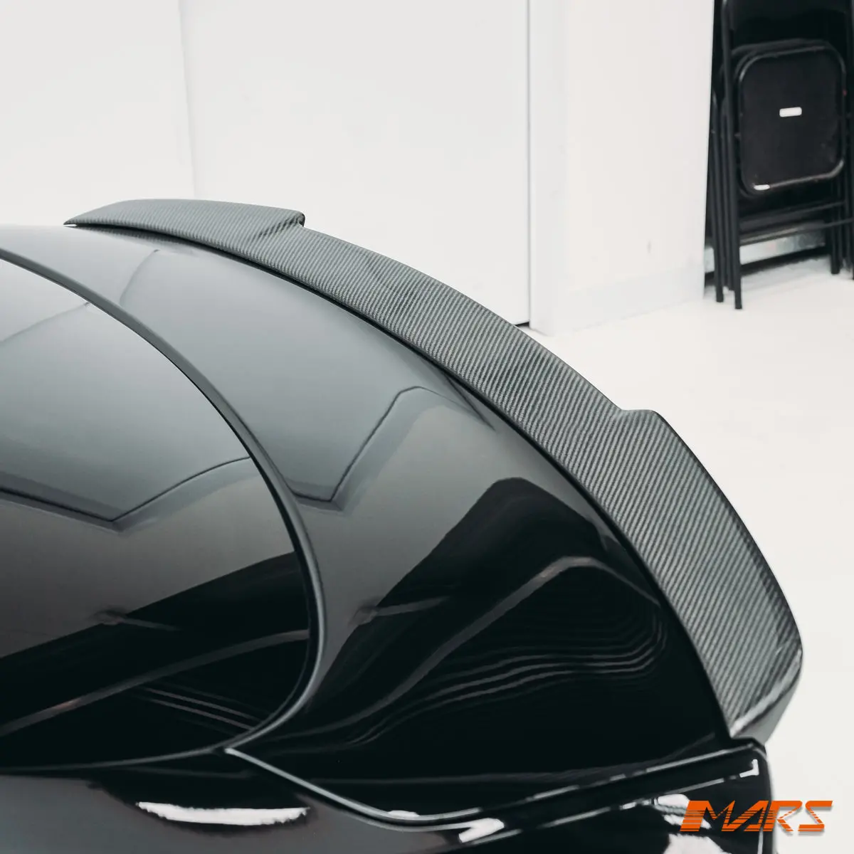 Vst Style Carbon Fibre Rear Trunk Lip Spoiler Wing Bodykit For Audi A5 S5 F5 Hatch 2016-2024 1