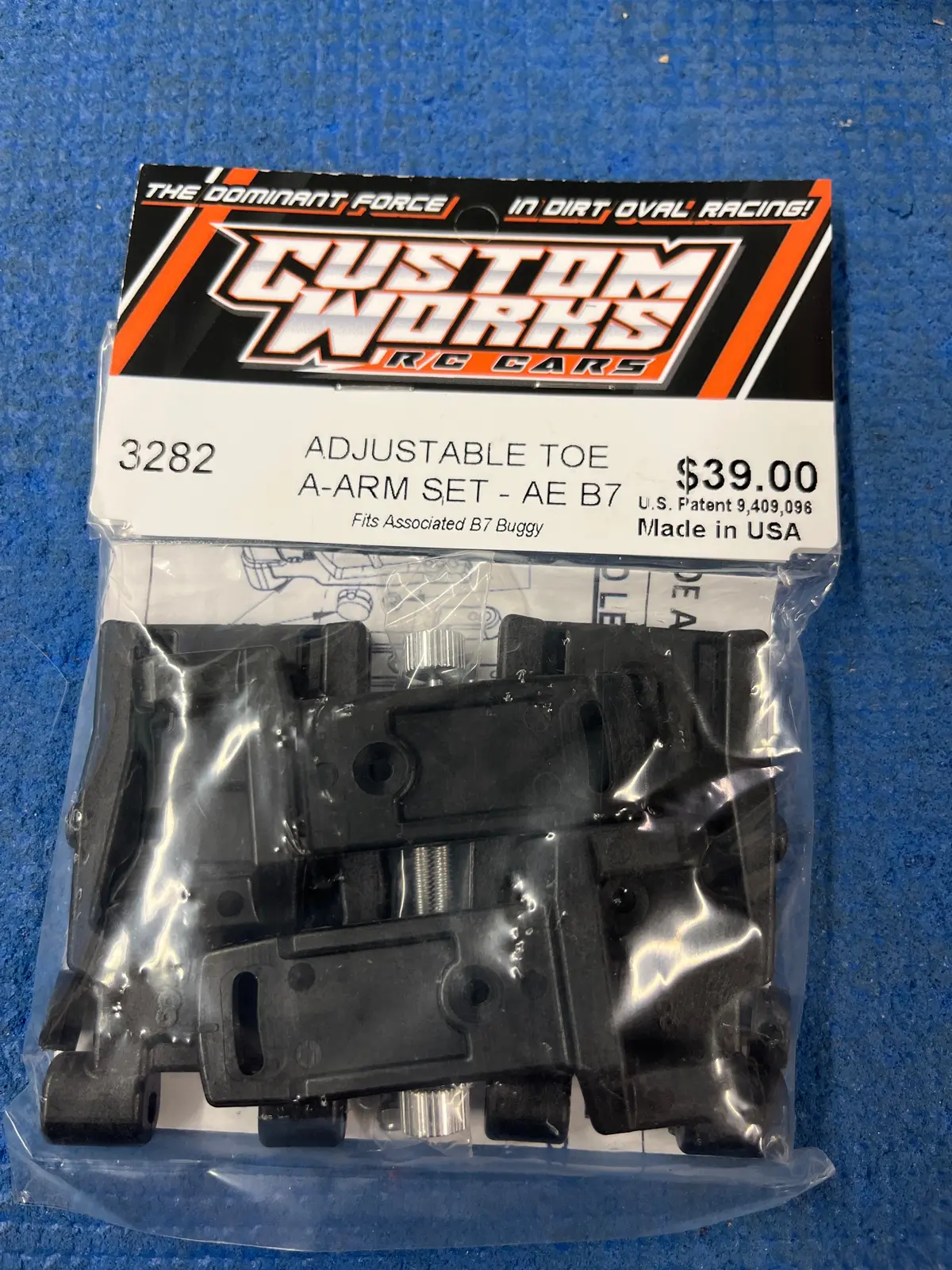 Custom Works 3282 B7 Adjustable Toe Inner Arms (Pr) 1