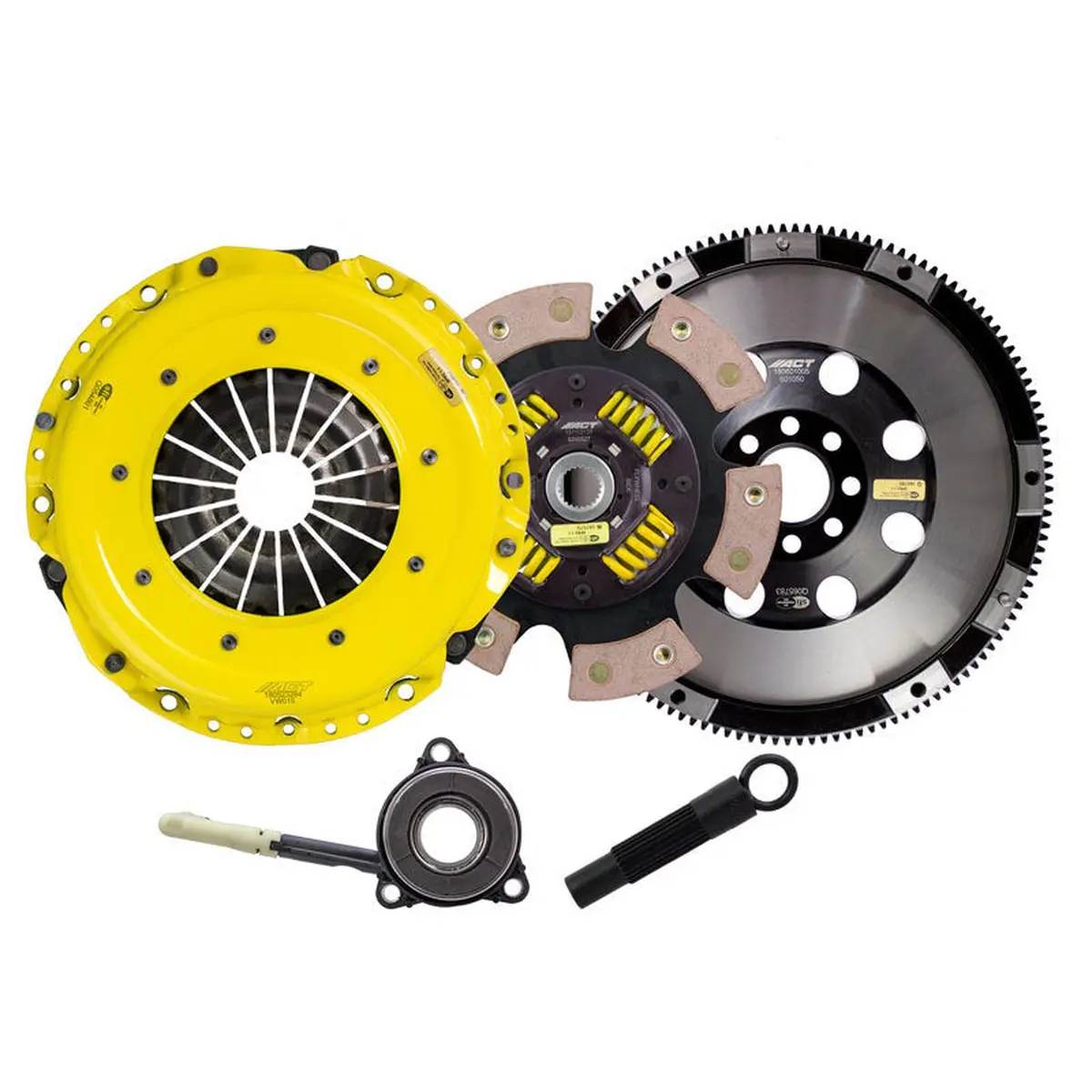 Act Extreme Race Sprung 6-Pad Clutch Kit For Volkswagen Mk7/Mk8 Gti And Golf R 1