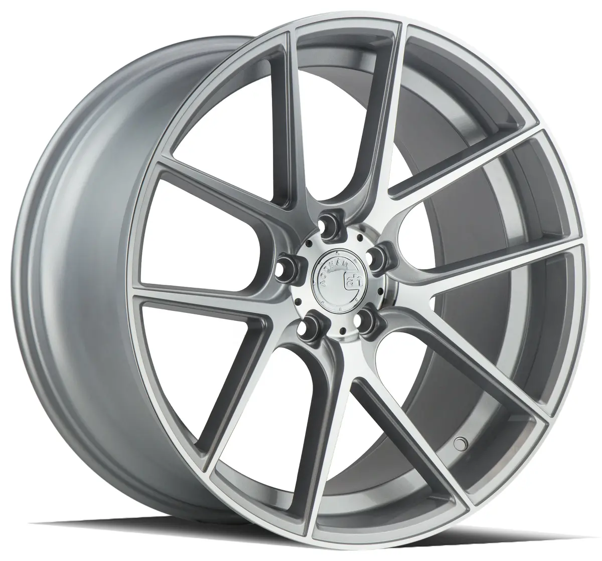 Aodhan Wheels Aff3 Gloss Silver Machined Face 1