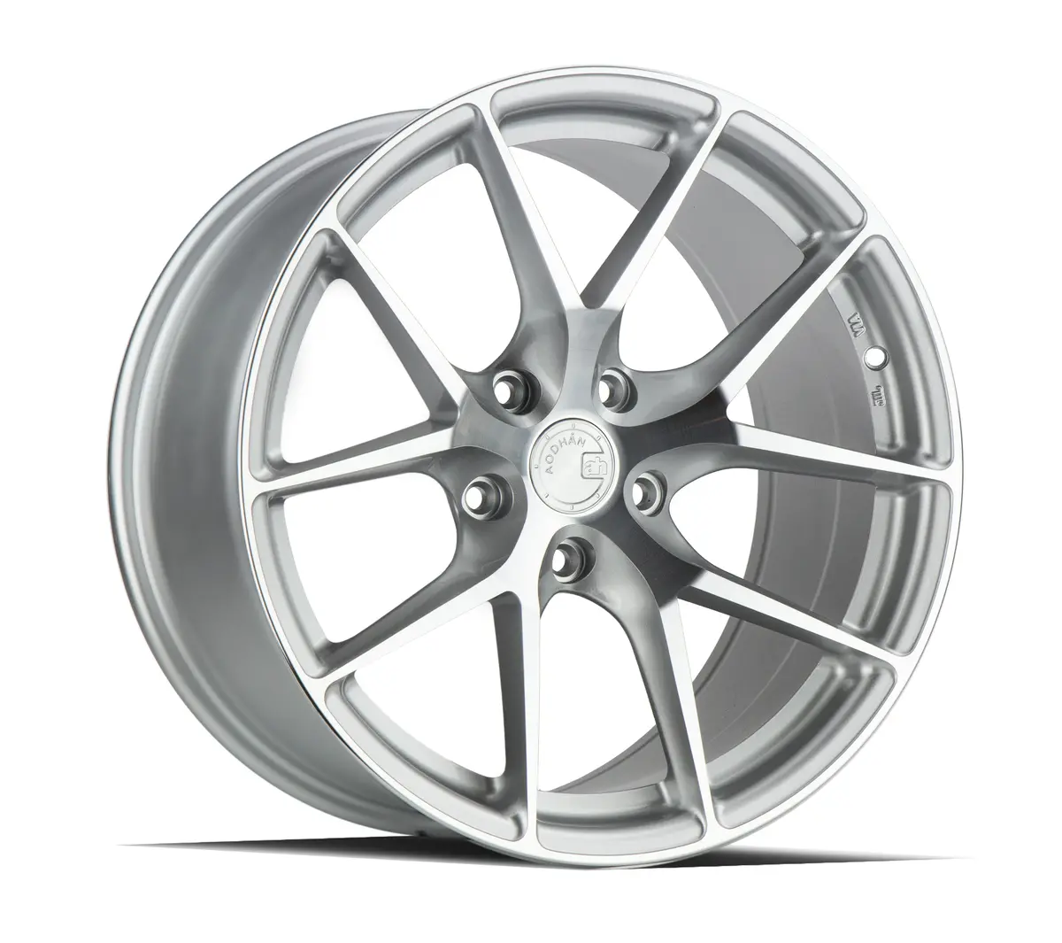 Aodhan Wheels Aff7 Gloss Silver Machined Face 1