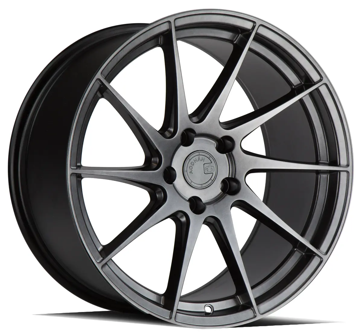 Aodhan Wheels Ah09 Driver Side Hyper Black 1
