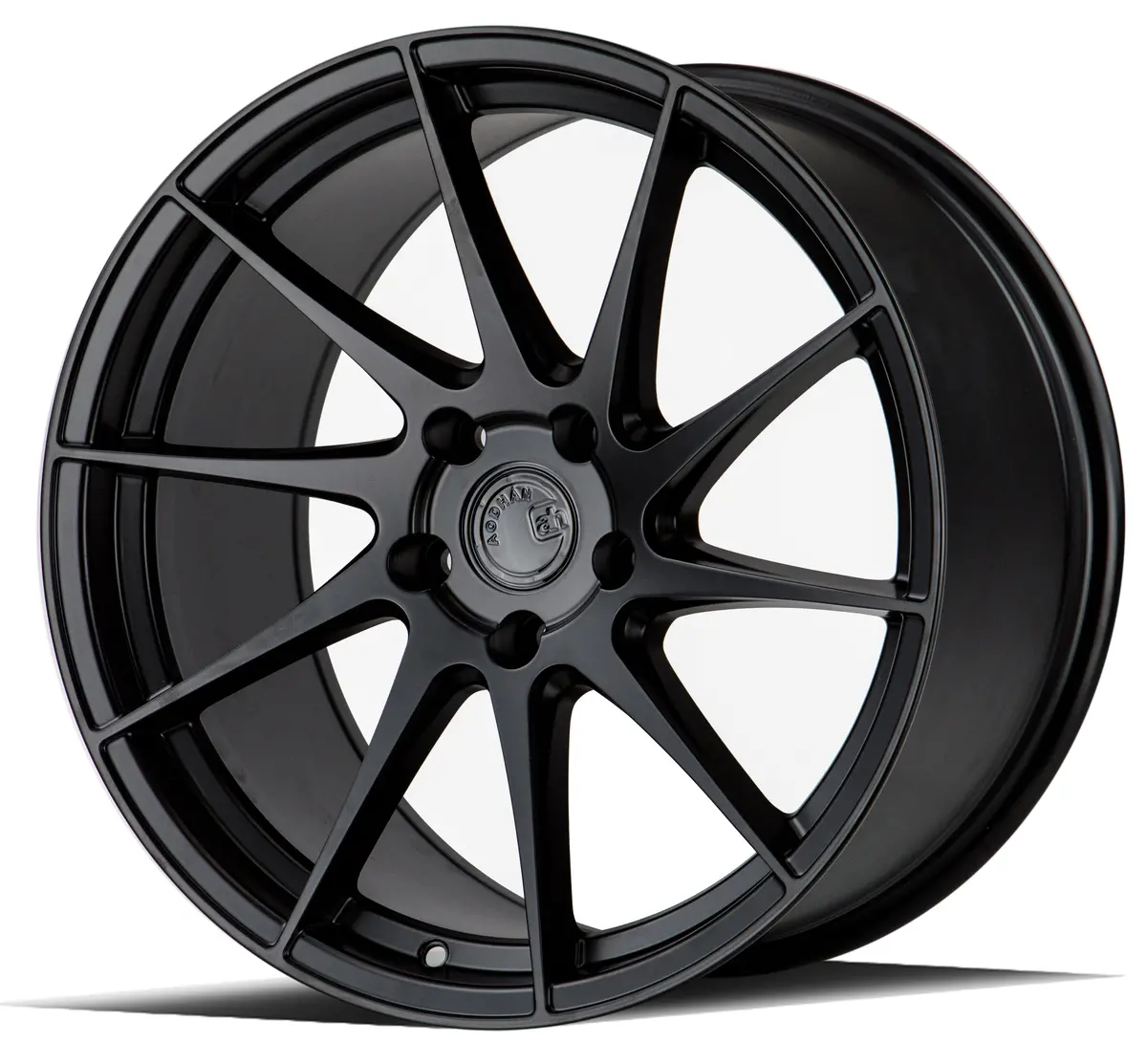 Aodhan Wheels Ah09 Passenger Side Matte Black 1