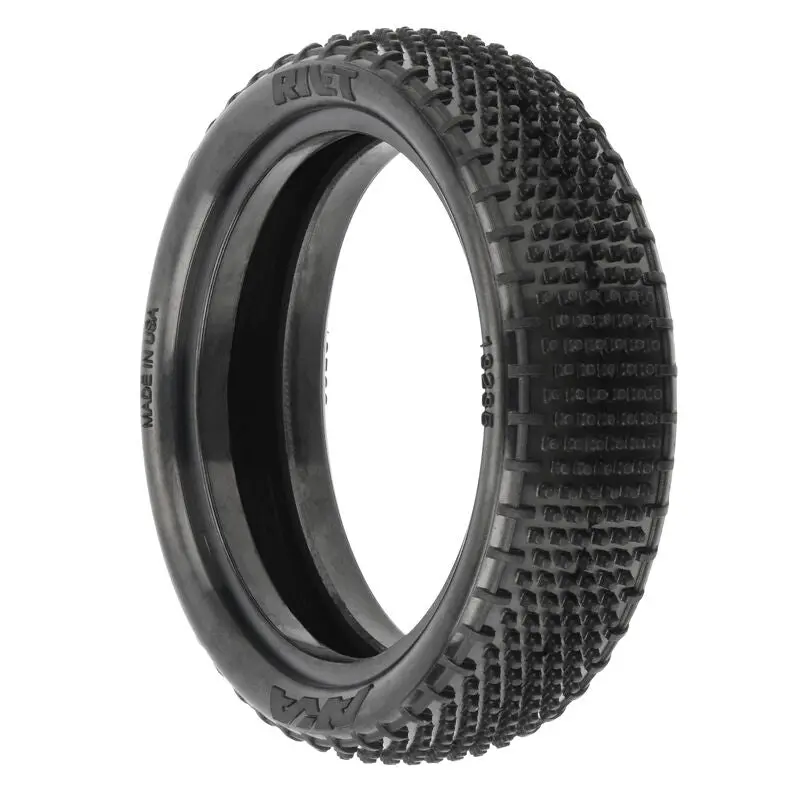 Aka 13235Hr 1/10 Rivet Medium Carpet 2Wd Front 2.2" Off-Road Buggy Tires (2) 1