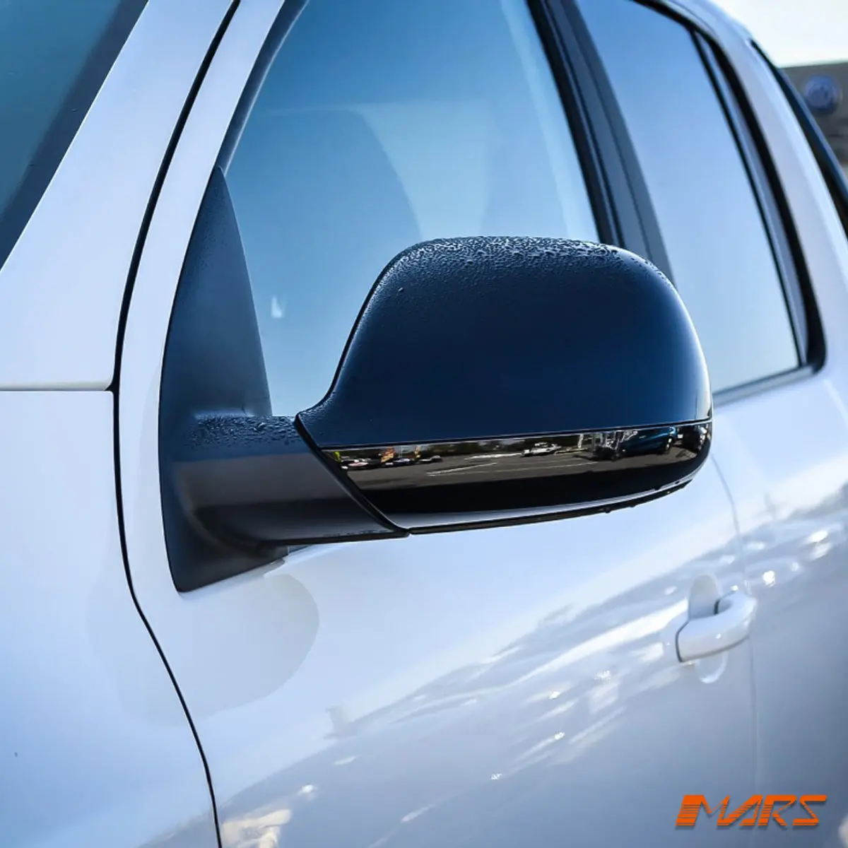 Dark Label Style Gloss Black Side Mirror Covers Bodykit For Volkswagen Vw Amarok 2H 2011-2020 1