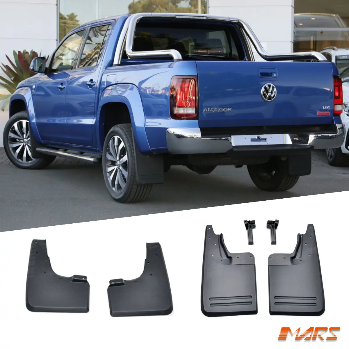 Complete Front And Rear Mud Guard Flaps Bodykit For Volkswagen Vw Amarok 2H 2011-2020 1
