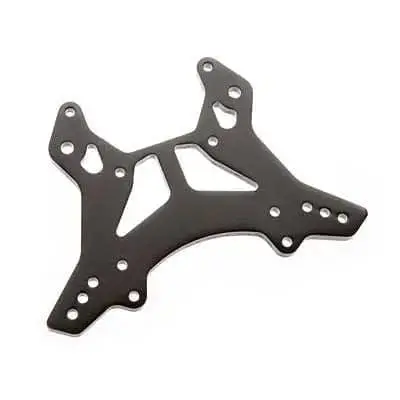 Ar330220 Shock Tower Front L Aluminum Black Kraton 1
