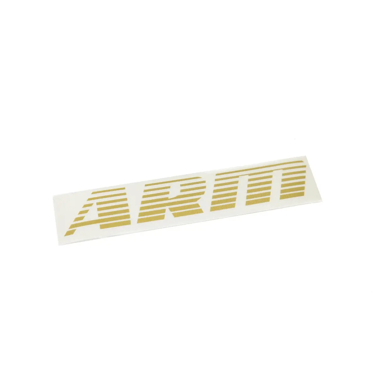 Arm Motorsports Arm Gold Transfer Sticker 1