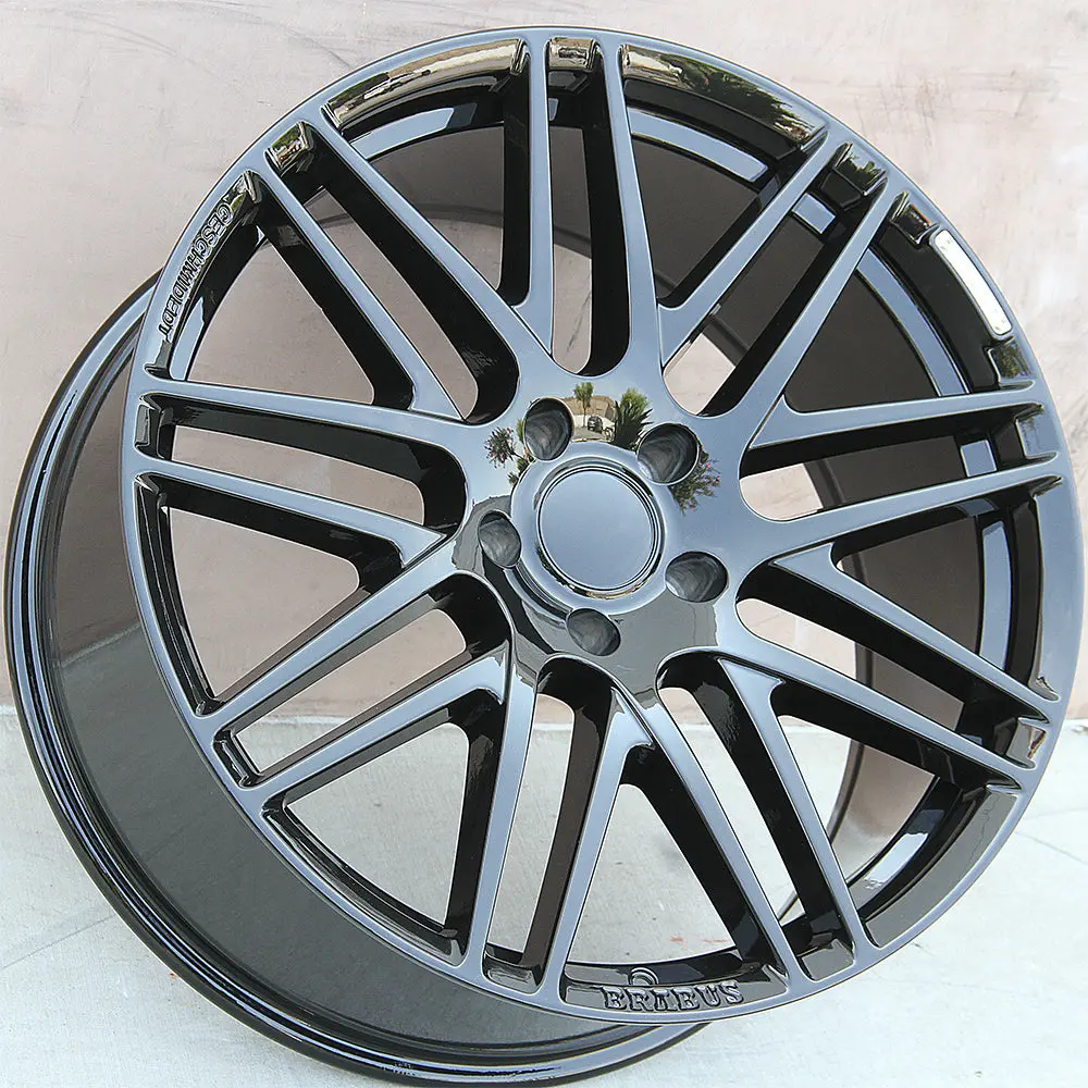 Mercedes Benz Wheels 9998 22X10 5X130 Gloss Black Fit G Wagon G350 G400 G450 G500 G550 1