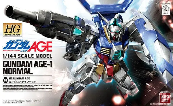 Bandai 5058270 Hgage #01 1/144 Gundam Age-1 Normal 1