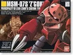 Bandai 100568 1/144 Msm-07S Z'gok Char's Custom 1