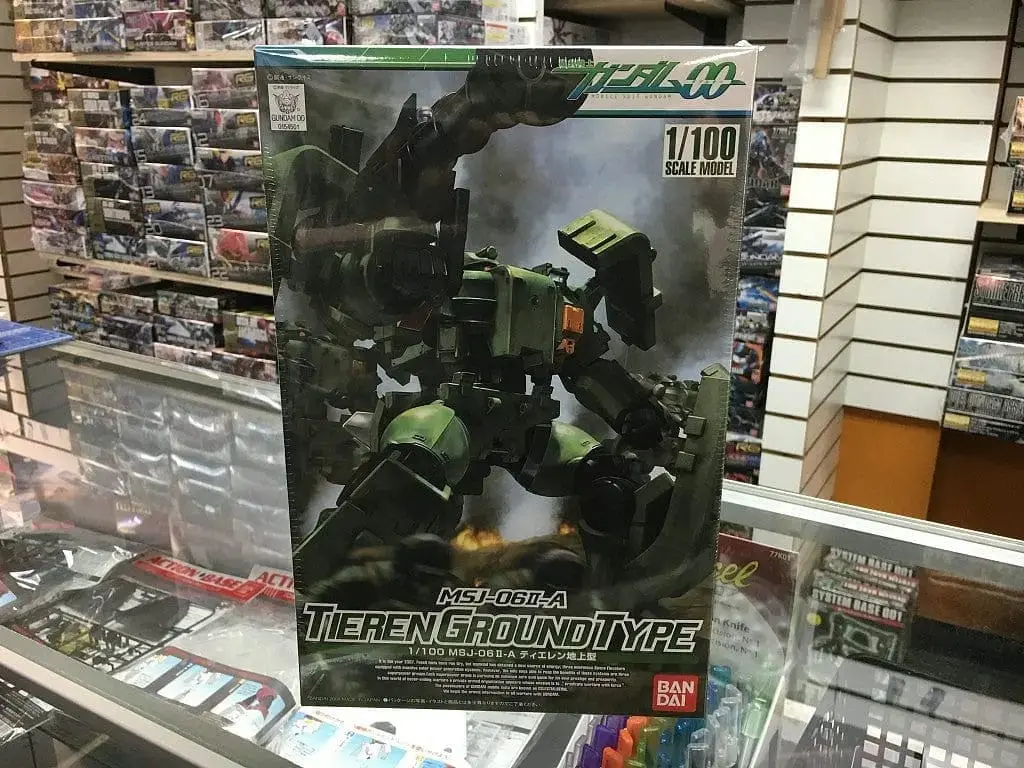 Bandai 154501 1/100 #7 Tieren Ground Type Bandai Doulbe Zero 1
