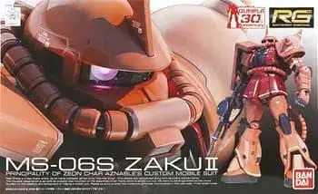 Bandai 0165511 1/144 #2 Ms-06S Char's Zaku Ii Rg 1