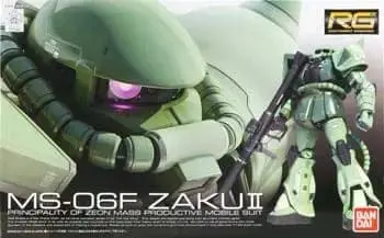 Bandai 170388 1/144 Rg #4 Ms-06F Zaku Ii 1/144 1