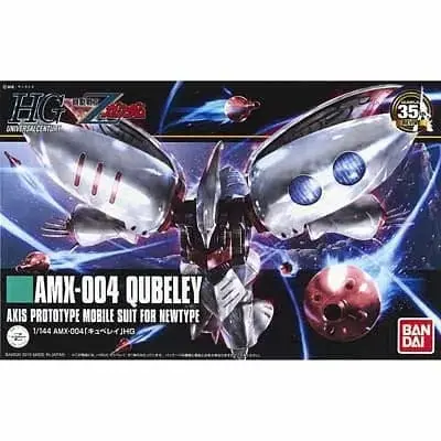 Bandai 203221 Hguc 1/144 Qubeley Zeta Gundam 1